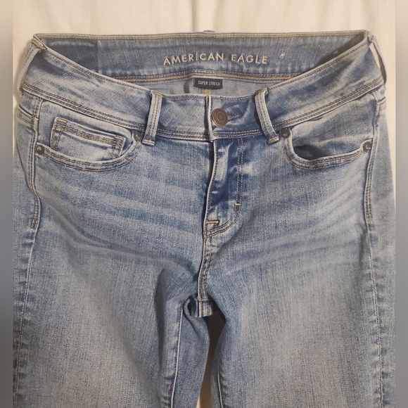 American Eagle | Super Stretch Kick Boot Jeans | Size 4 Regular - Picture 2 of 6